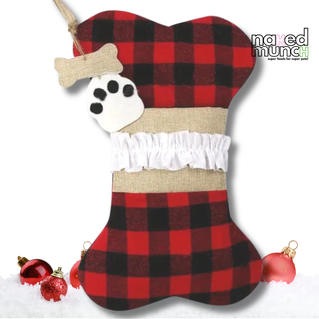 Santa's Ruffle Stocking | 42cm x 20cm