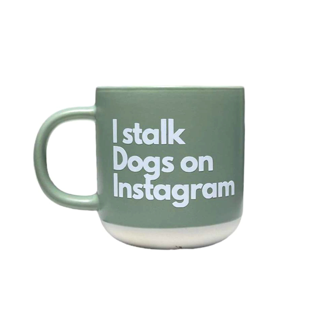 Instagram dog mum mug